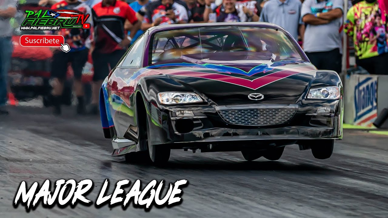 Major League Rx-8 3 Rotores Turbo en su Comeback en Orlando Speedworld 23/24 abril 2022 |PalfiebruTV