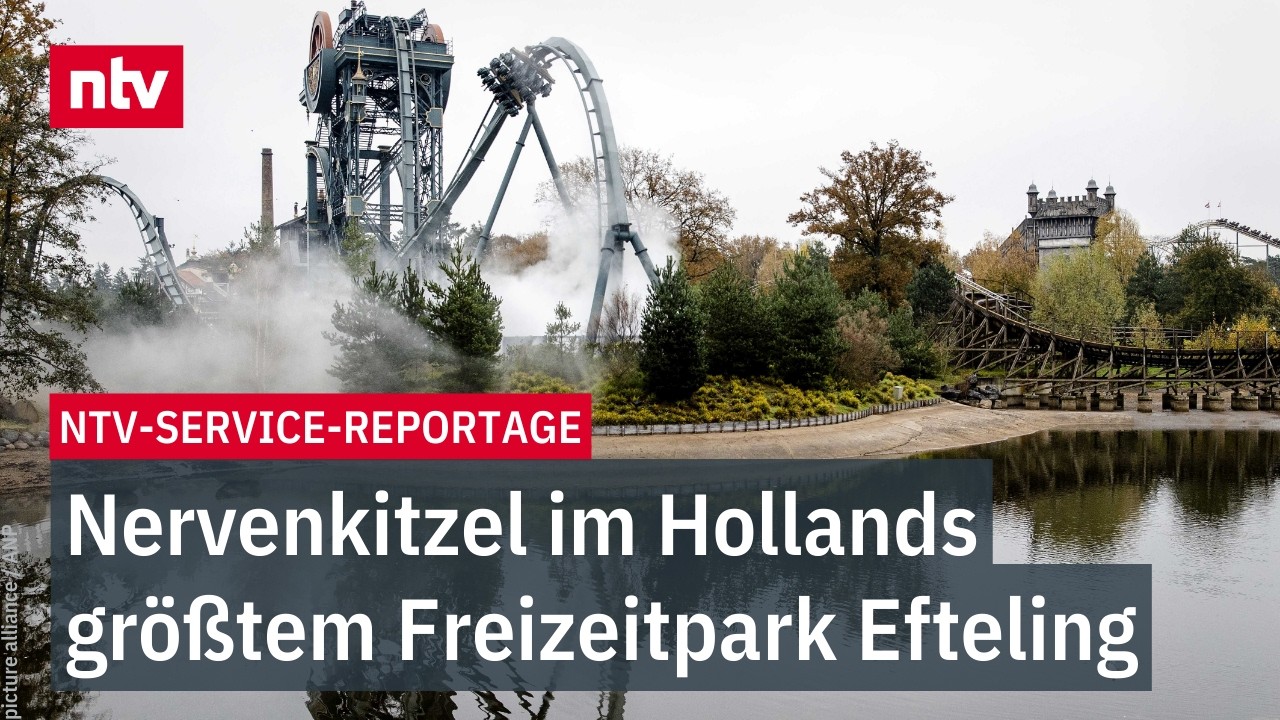 Nervenkitzel im Hollands größtem Freizeitpark Efteling | ntv-Service-Reportage