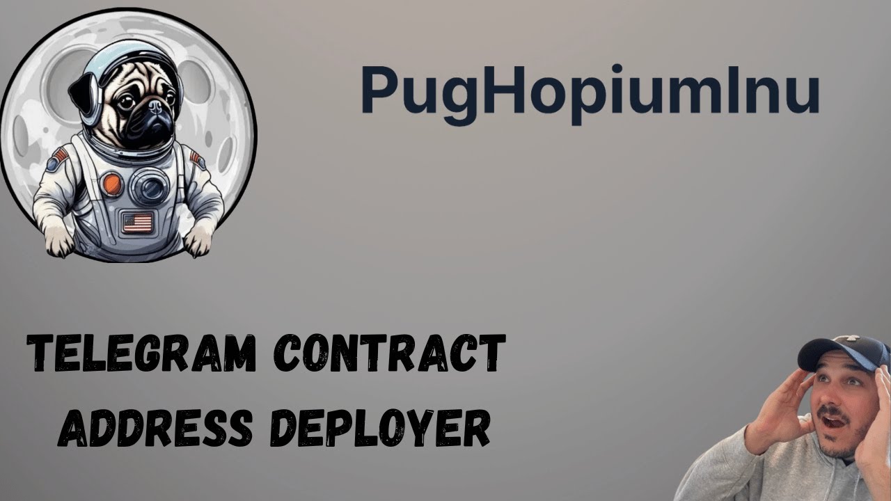 🚀PugHopiumInu🚀TG CA Deployer🚀More Utilities To Come🚀