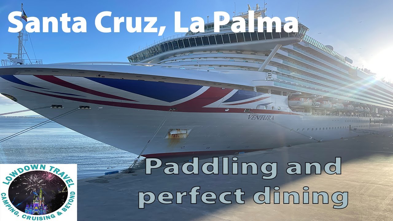 P&O Ventura - Гребля на Ла Пальме, 12-дневный круиз по Канарским островам, день 6 #pandocruises #...