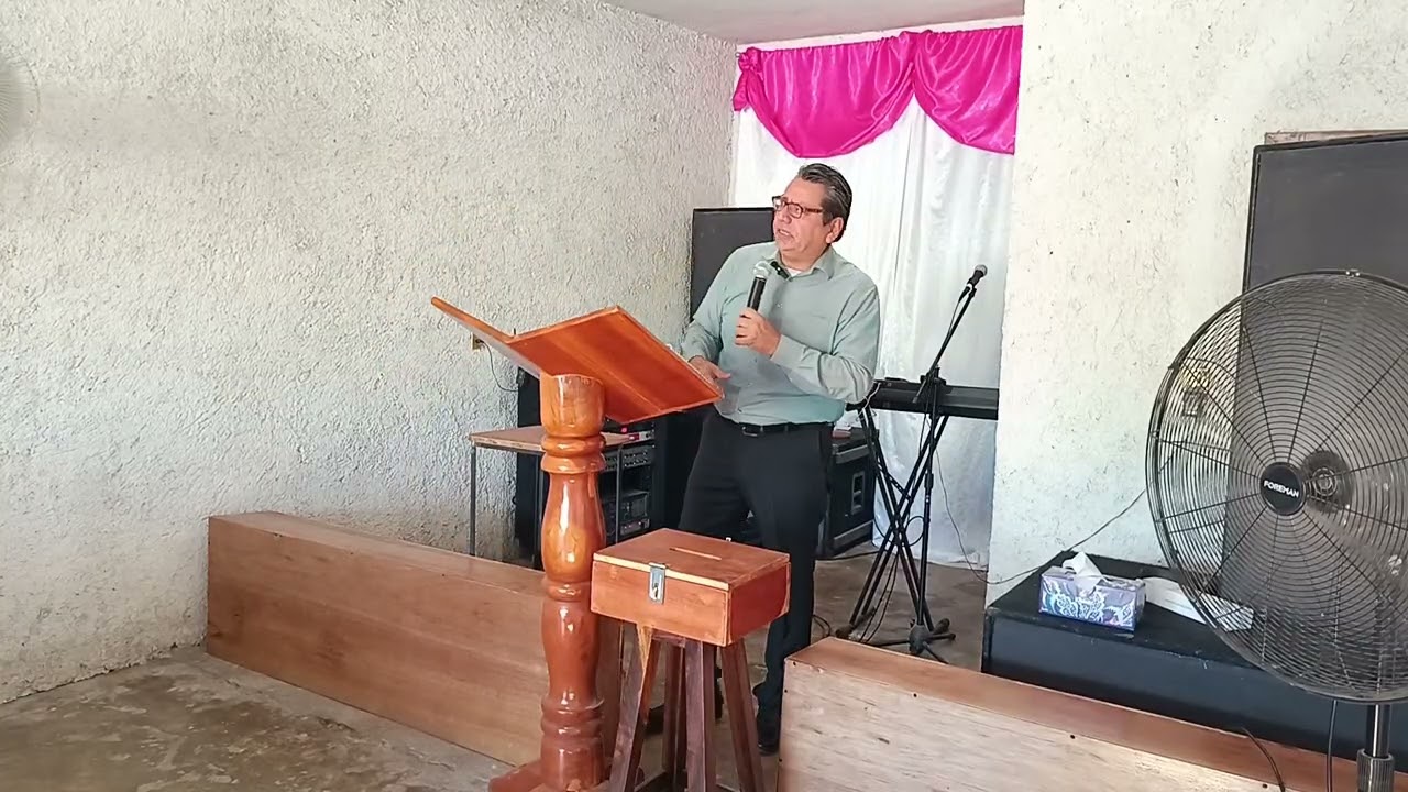 Predicación de nuestro pastor