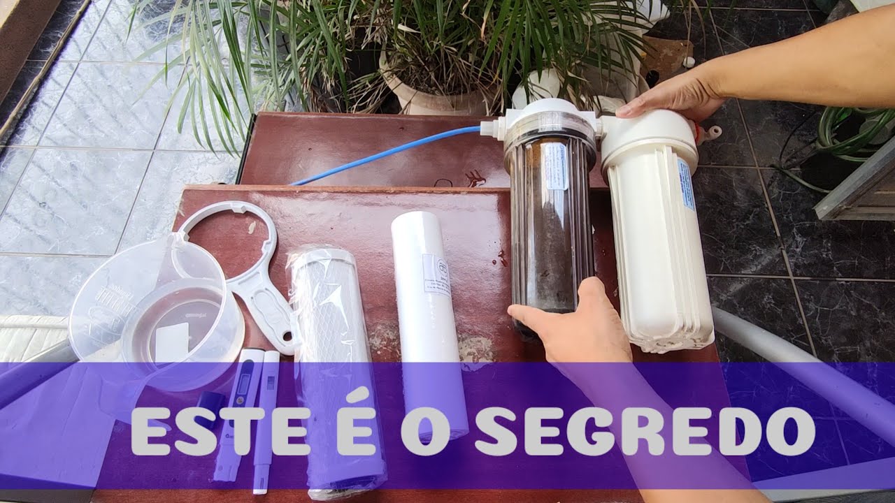 ÁGUA DEIONIZADA, COMO MONTAR UM FILTRO E TER SUCESSO NO AQUÁRIO