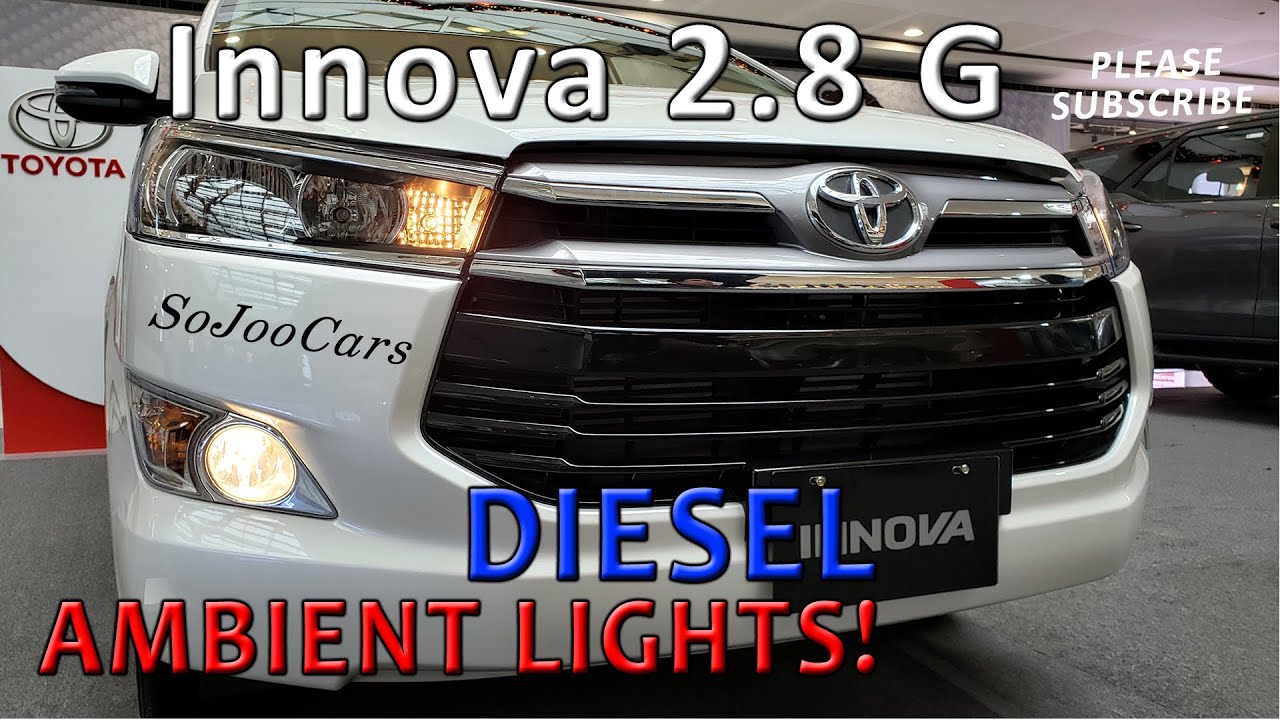 Обзор Toyota Innova 2.8 G Variant 2019 года.