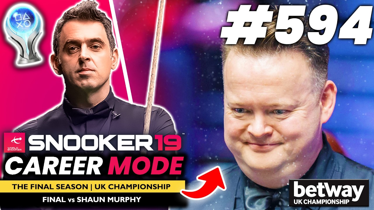 UK CHAMPIONSHIP FINAL! | Snooker 19 PS5 Ronnie O’Sullivan Career Mode S9 #35 | EPISODE 594