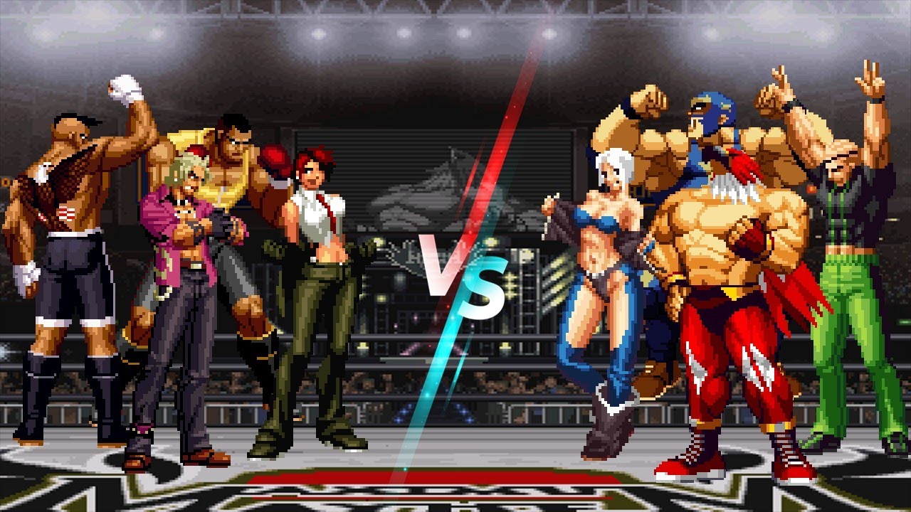 Boxeo vs Lucha Libre [Kof2002 Mugen]