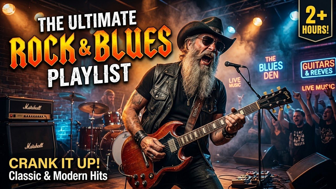 Blues Rock Power Playlist | Led Zeppelin, Gary Clark Jr, Royal Blood