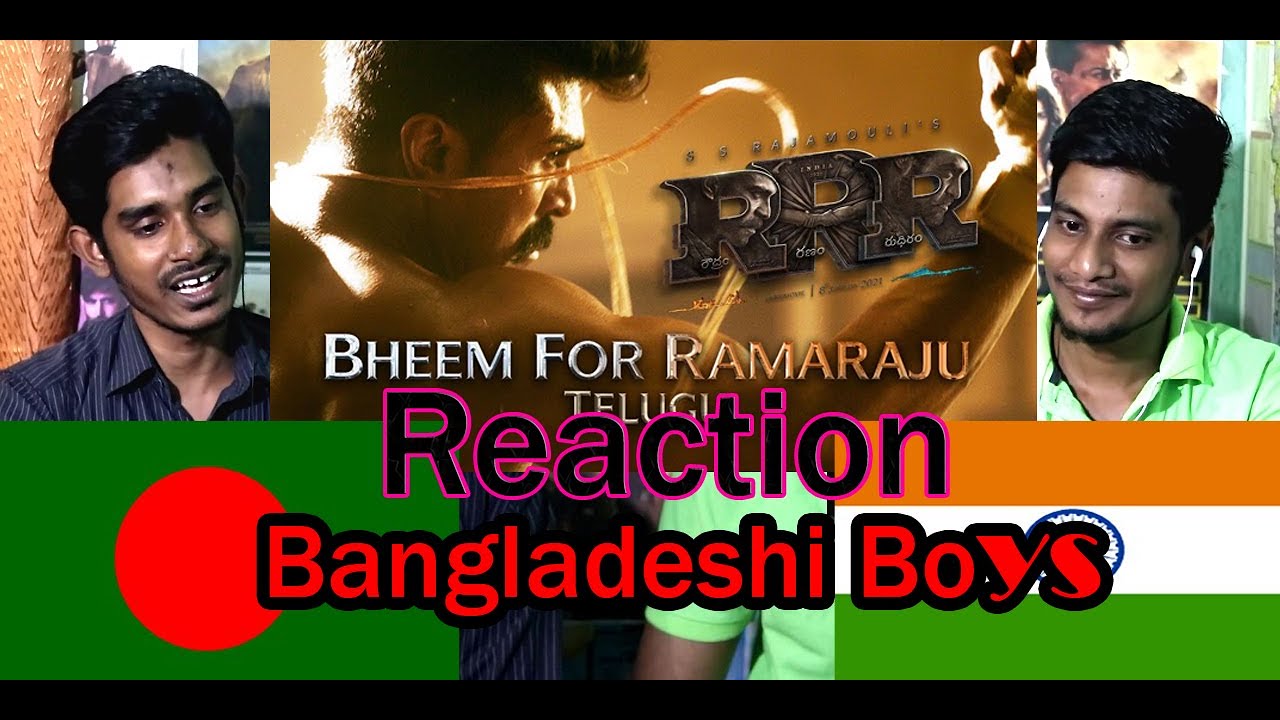Bheem For Ramaraju - RRR Bangladeshi Reaction Happy Birthday Ram Charan | NTR Ajay DevgnSS Rajamouli
