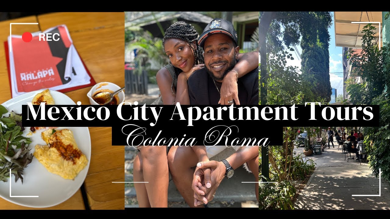 MEXICO CITY APARTMENT TOUR (with prices) | Colonia Roma Neighborhood Tour 2025