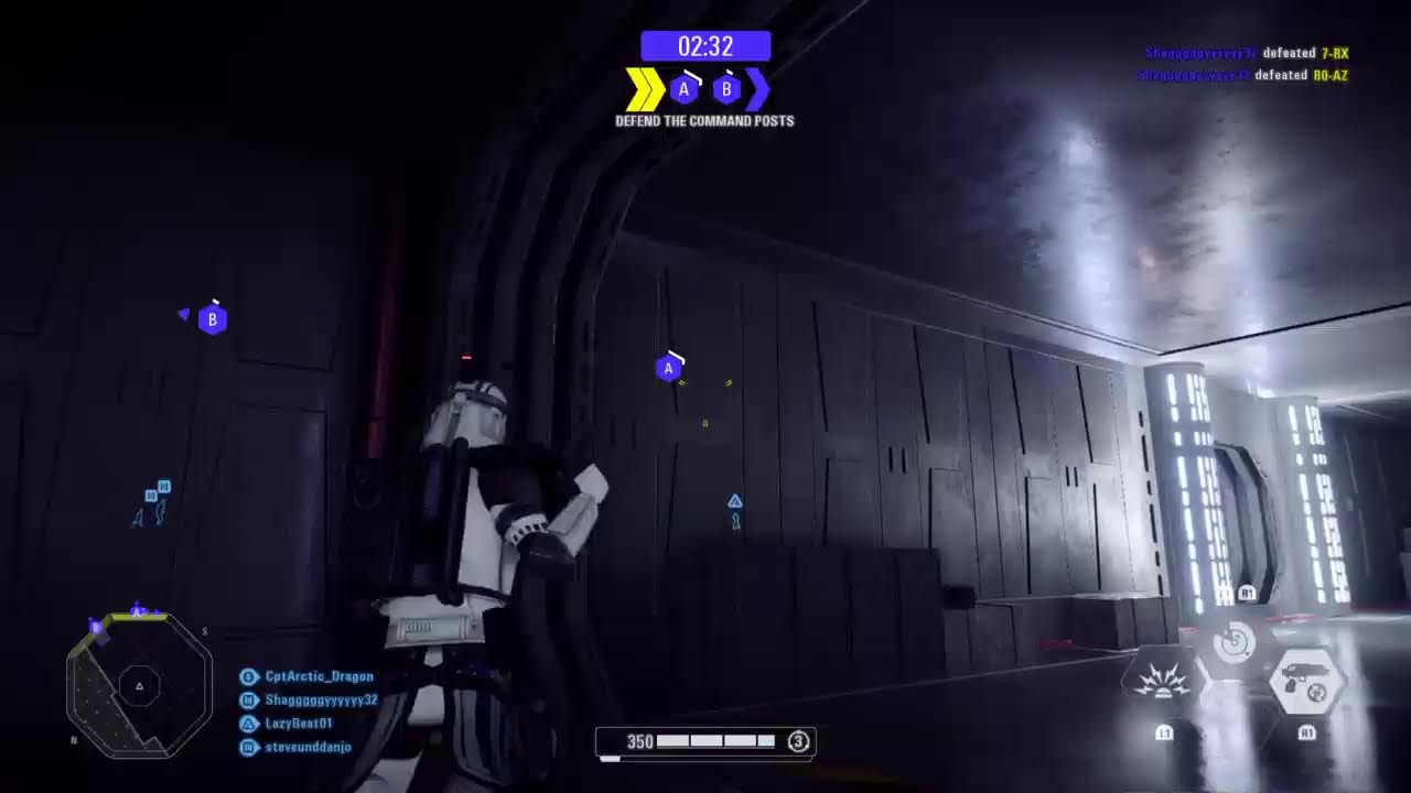 STAR WARS Battlefront II Defense and Offense of Command Posts.