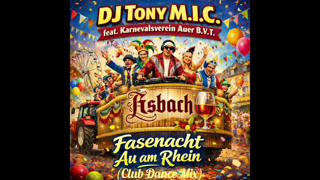 DJ Tony M.I.C. - Fasenacht Au am Rhein (Club Dance Mix)