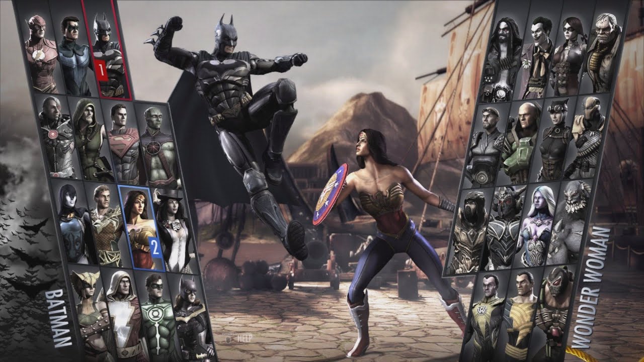 BATMAN vs WONDER WOMAN - Injustice Gods Among Us Ultimate Edition 2013
