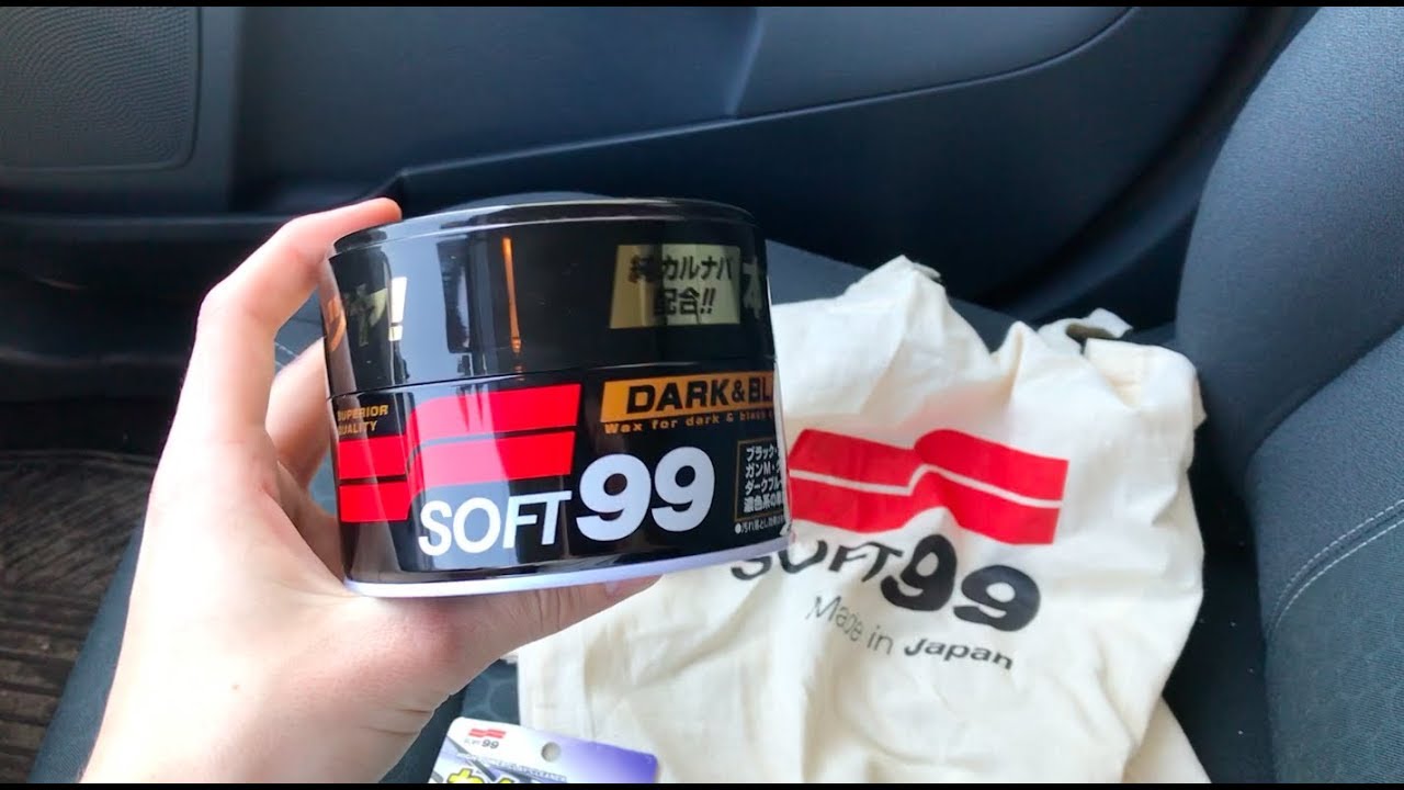 Woskowanie & test wosku Soft99 do czarnego