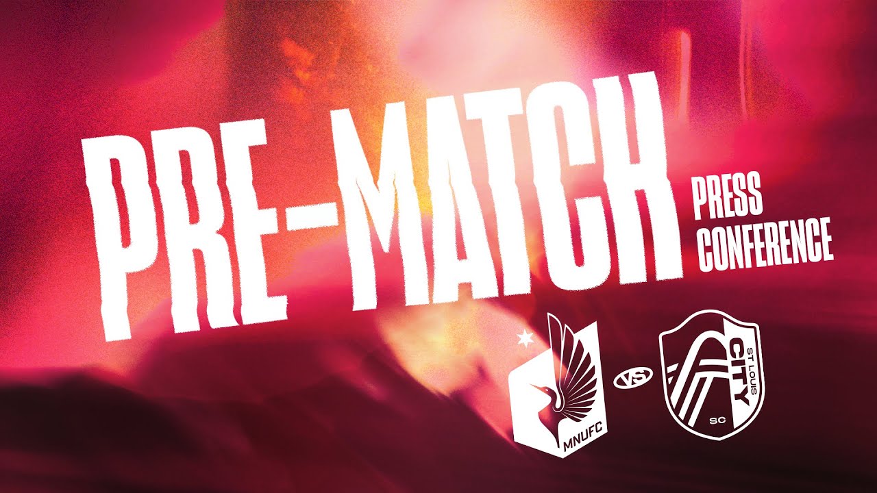 John Hackworth and Totland Pre-Match Press Conference: Minnesota United vs St. Louis CITY SC