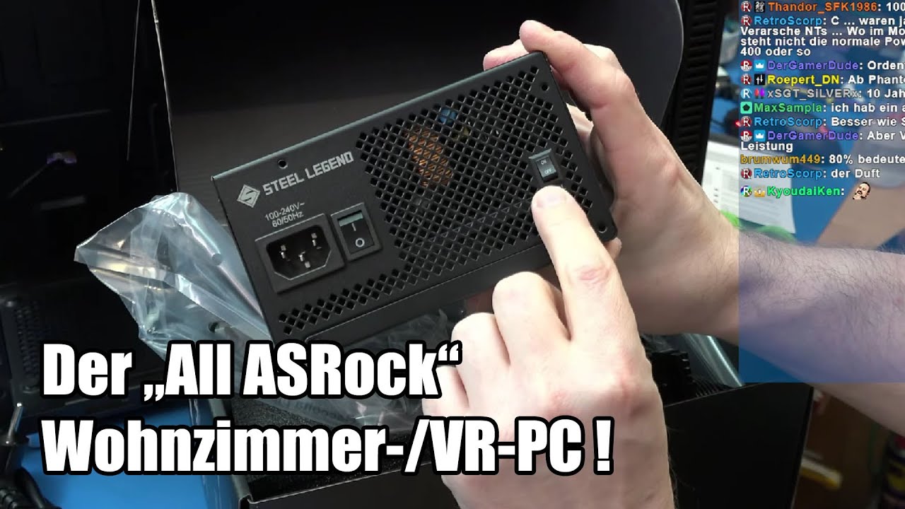 Crackys Bastelnacht - TV/VR-PC AM5 Upgrade!
