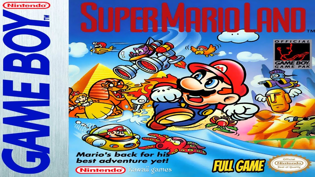 Super Mario Land [GAME BOY] 100% Gameplay Walkthrough FULL GAME [4K60ᶠᵖˢ🔴]