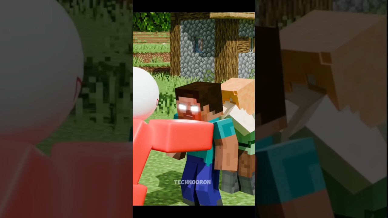 Herobrine VS Roblox KJ PT1 💀 | Minecraft Animation