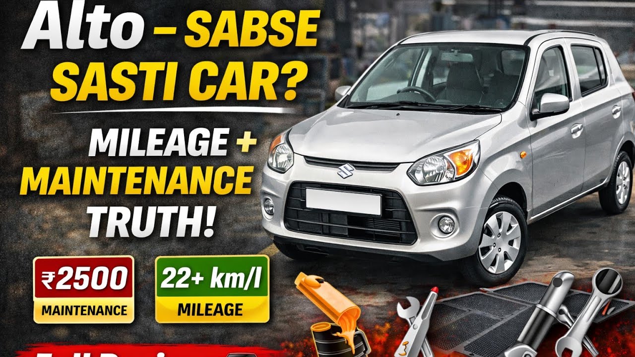 Alto Car Complete Guide 🔧 | Mileage, Maintenance & Service Cost | Best Budget Car?