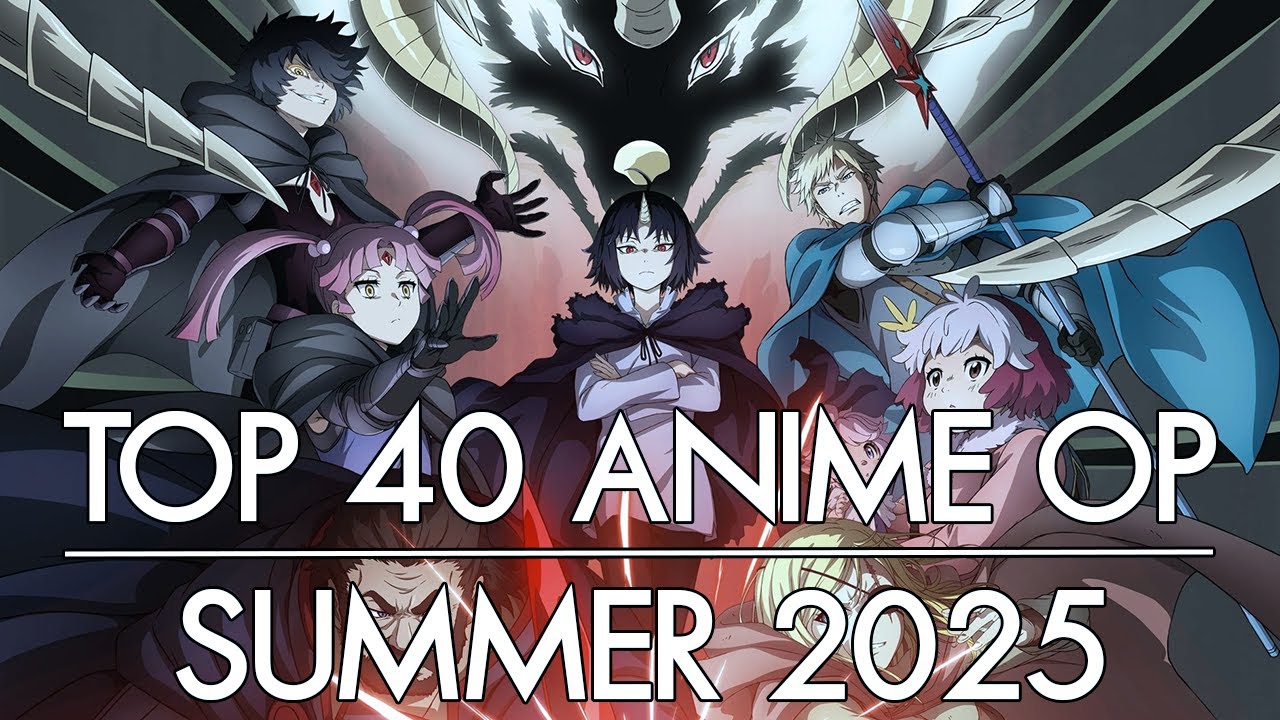 My Top 40 Anime Openings | Summer 2025