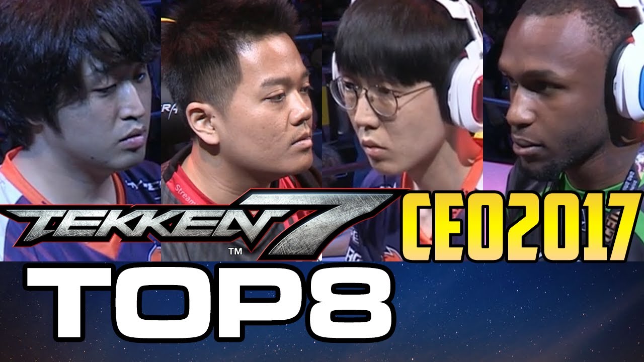 CEO 2017 TEKKEN 7 TOP 8 (TIMESTAMP) JDCR SAINT ANAKIN SPEEDKICKS FUKO FAB RIP POKCHOP 鉄拳7FR