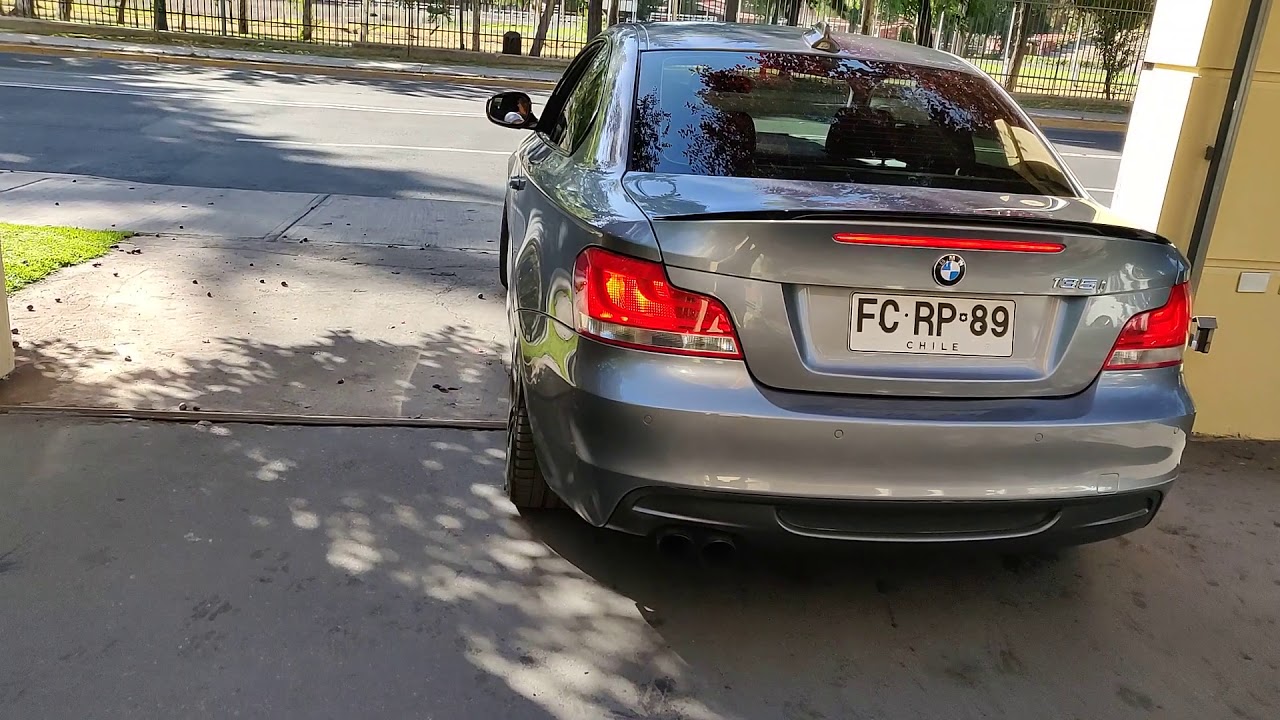 BMW 135i E82 straight pipe launch