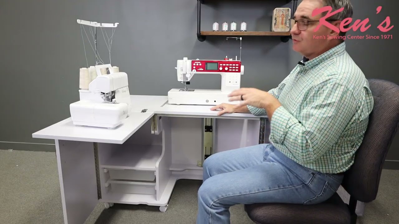 Eclipse Sewing Machine Cabinet Overview by Ken's Sewing Center in Muscle Shoals, AL