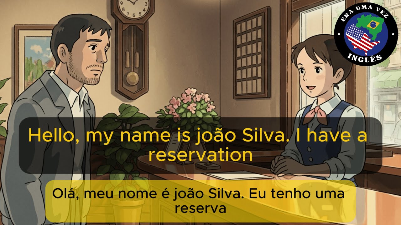 Conversa Legendada em INGLÊS (prática do dia a dia) Ouça e Repita