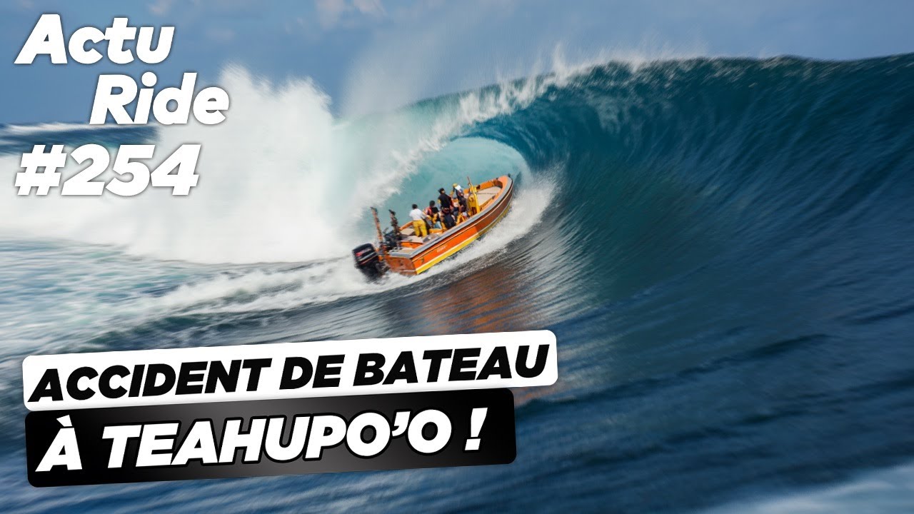 Tensions &agrave; la f&eacute;d&eacute; de skate ! Accident de bateau &agrave; Teahupo'o ! Record de VTT &agrave; la Tour Eiffel !