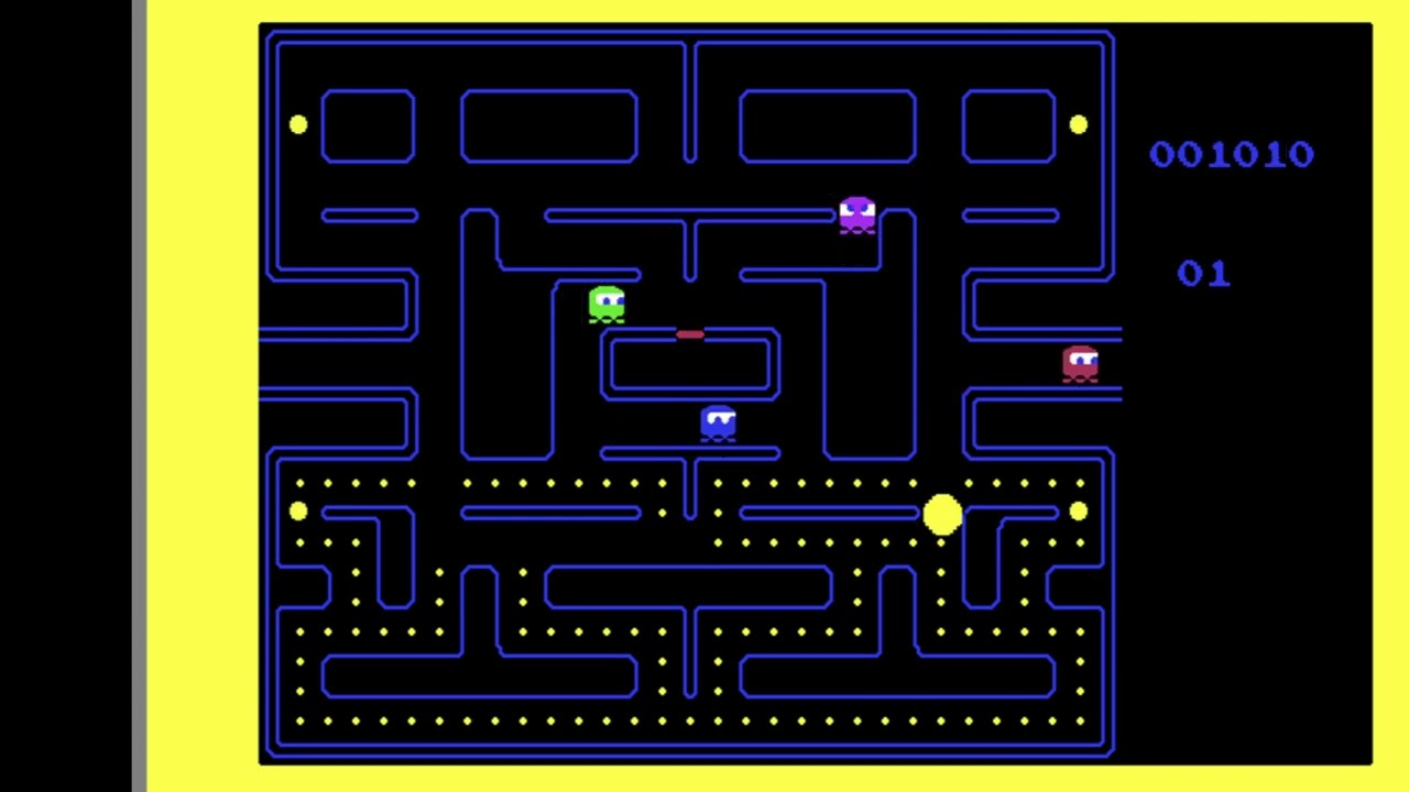 Programming the C64 - Pacman update 30/12 for the RPI Game Jam Feb 2026