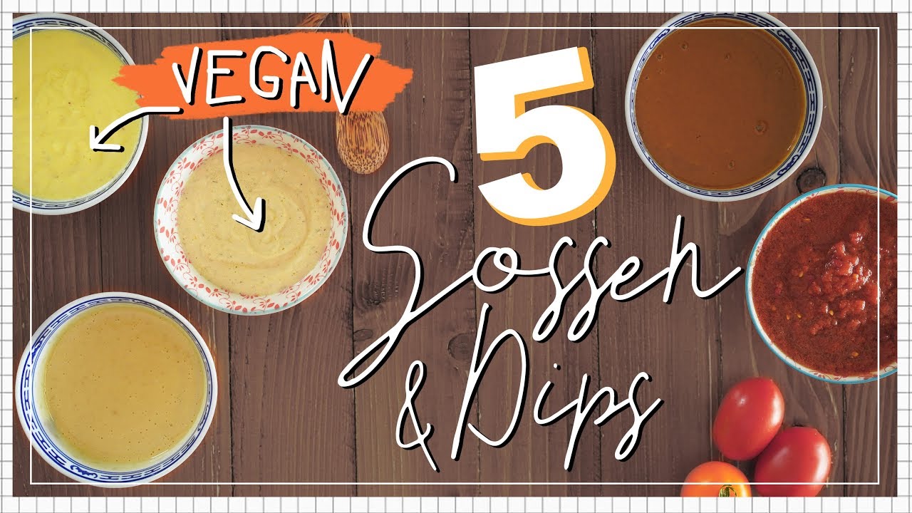 5 Rezepte für vegane Soßen & Dips - für Bowls, Salate, Pasta & BBQ | SNUKIEFUL