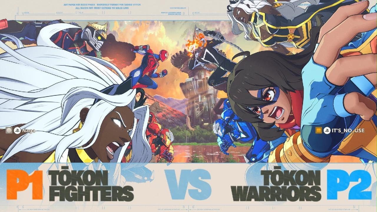 MARVEL Tōkon: Fighting Souls CLOSED BETA casual best of 5. Storm starlord spiderman ironman gameplay