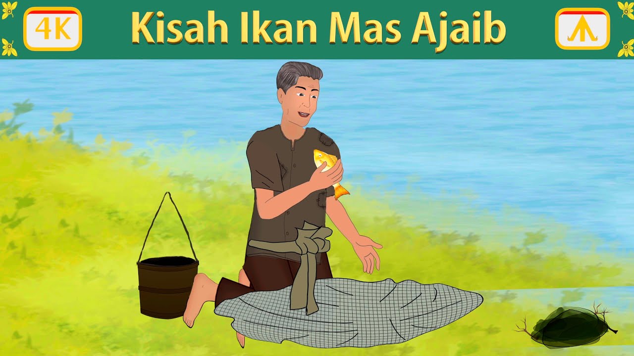Kisah Ikan Mas Ajaib | Airplane Tales Indonesian