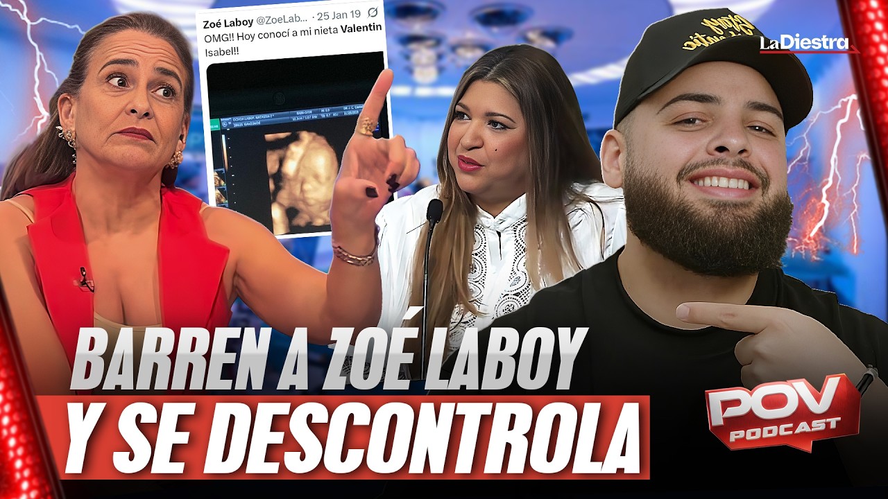 ¡Le dan barrida de su vida a Zoé Laboy por psicópata abortista que es!