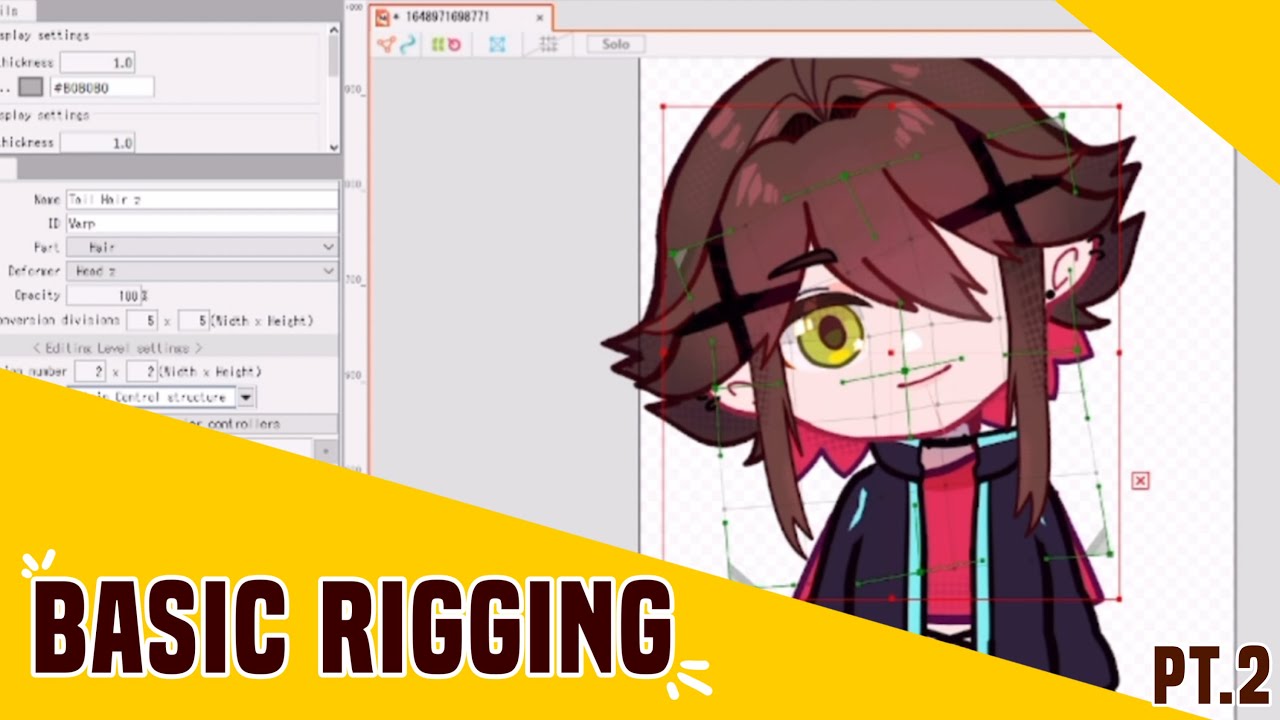 Как создать модель Gacha Vtuber || Live2D | Часть 2 Основы Live2D | Озвучка