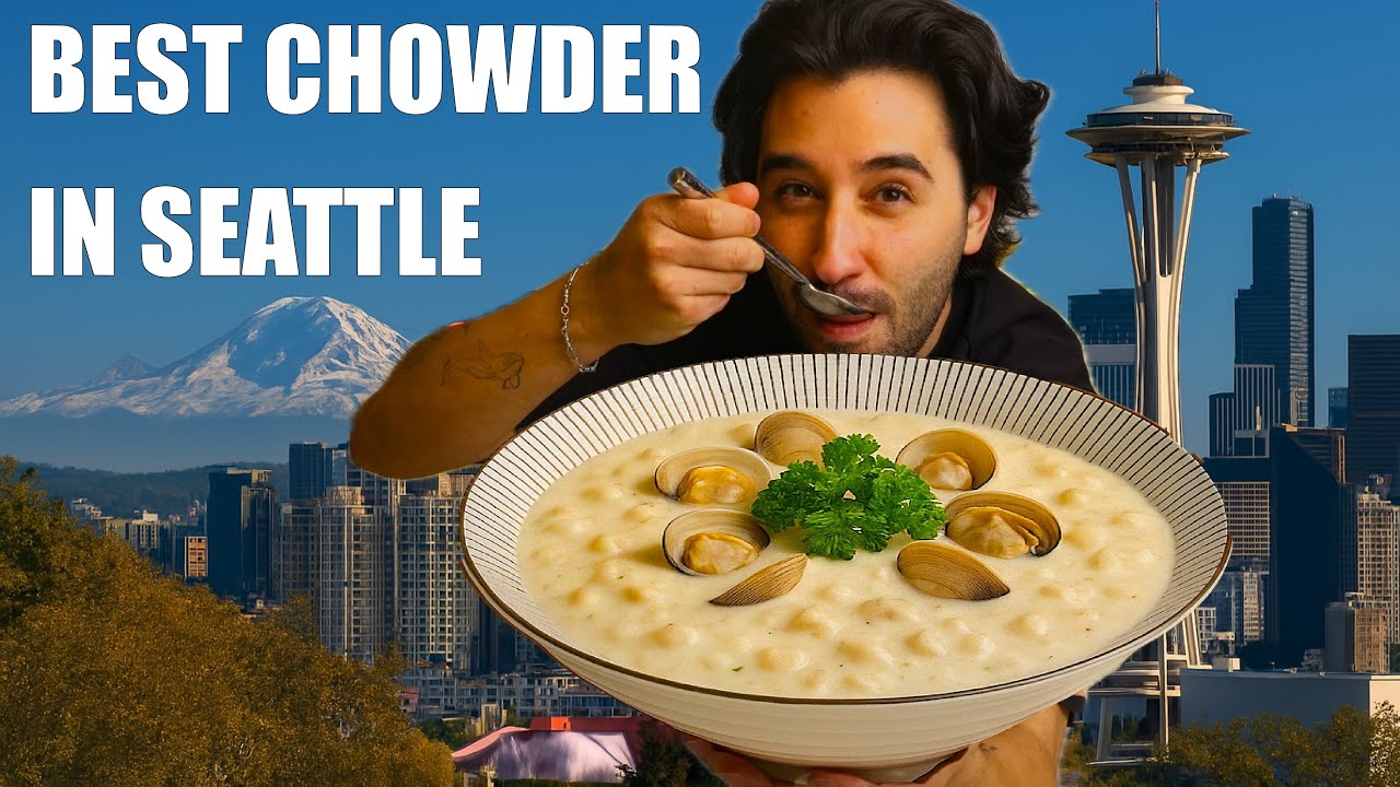 Seattle's BEST Clam Chowder ? You must go here