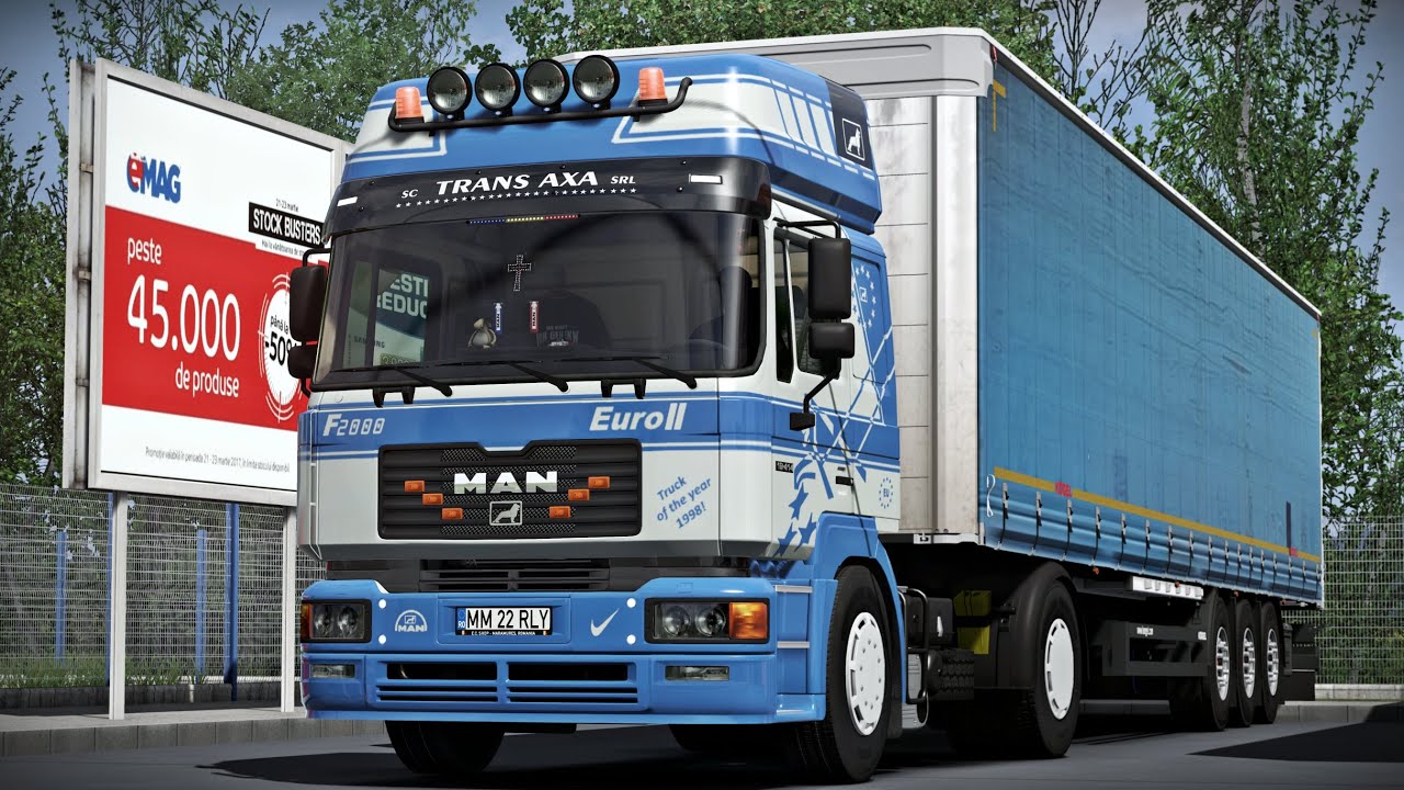 🔴LIVE I ETS2 ROMANIA I UN CAMION LEGENDAR I MAN F2000 TRANS AXA I RTX 4090 I ULTRA SETTINGS.