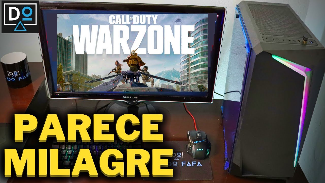 WARZONE NO VERDADEIRO PC GAMER BARATO DE 2021  ( PARECE MILAGRE )