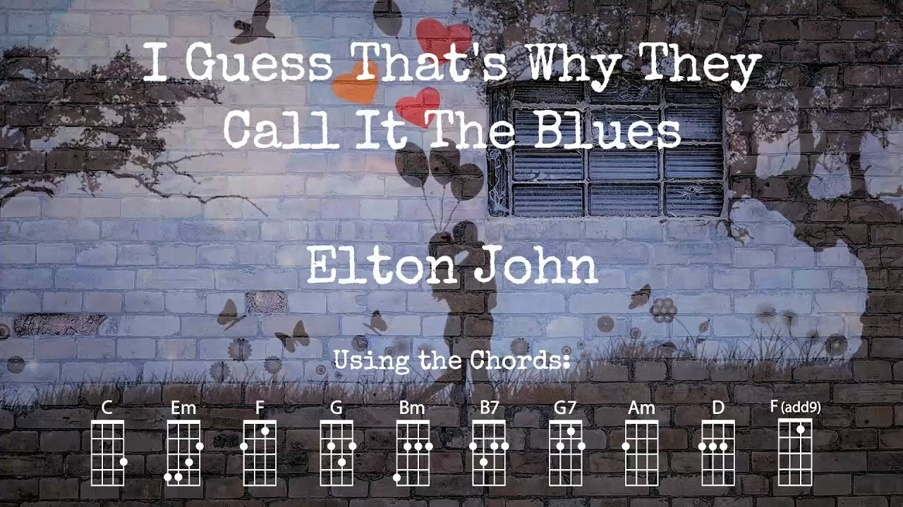 I Guess That's Why They Call It The Blues - Elton John | Ukulele Play Along