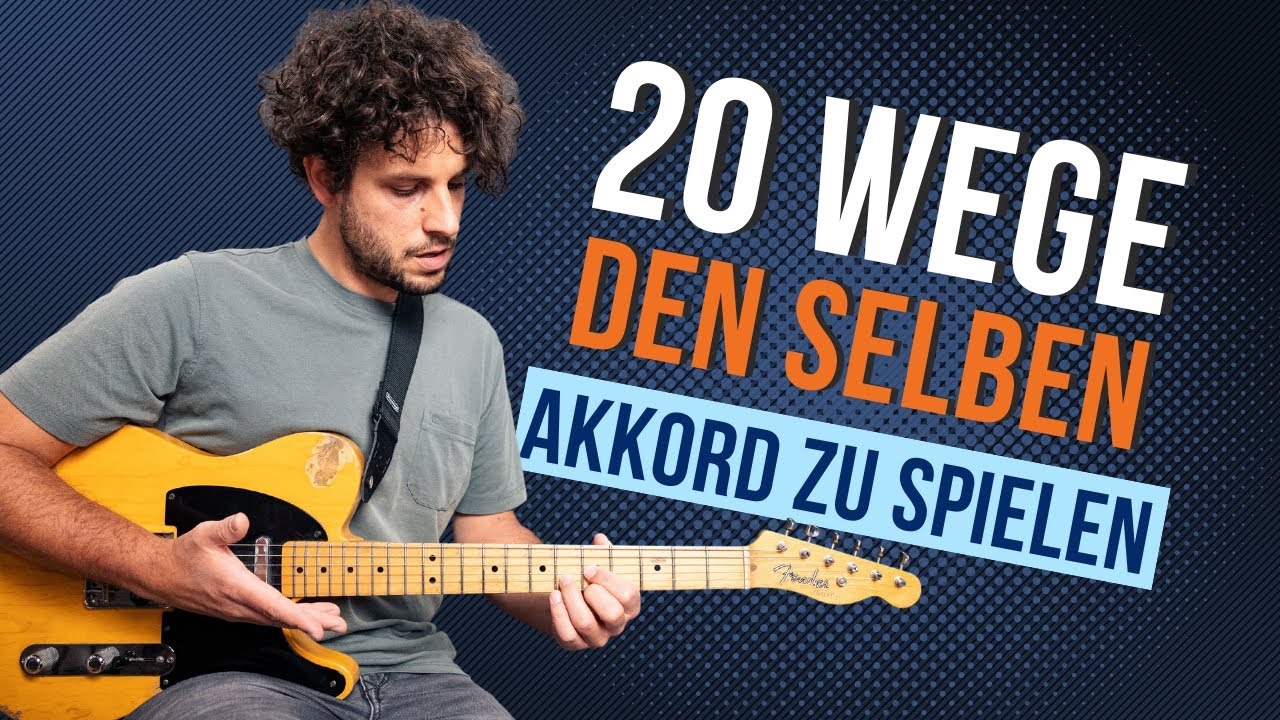 So spielen Profis die einfachen Akkorde