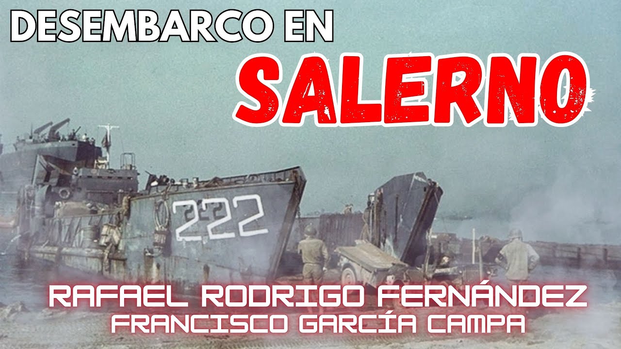 DESEMBARCO EN SALERNO 1943: El Costoso Primer Paso Aliado en la Europa Continental