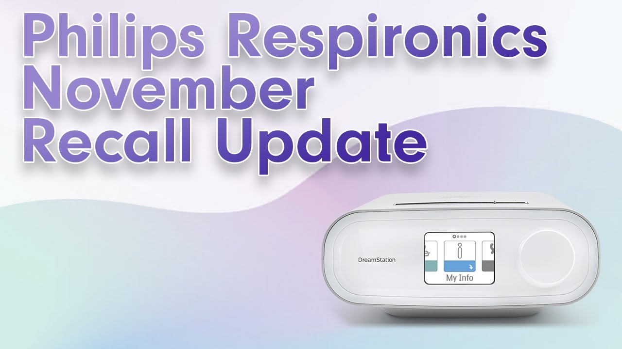 Philips Respironics CPAP Recall New Foam Update | Sleep apnea machine recall