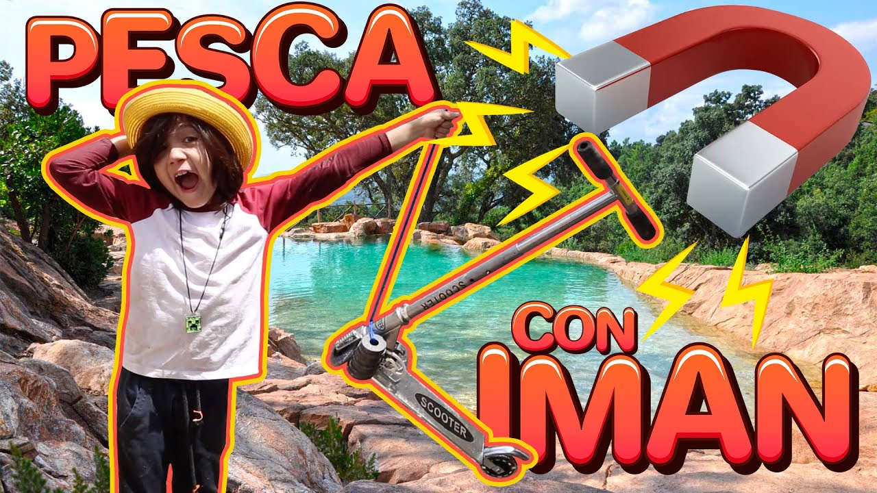 Día de PESCA con IMAN 🧲 Rescato un Scooter 🛴