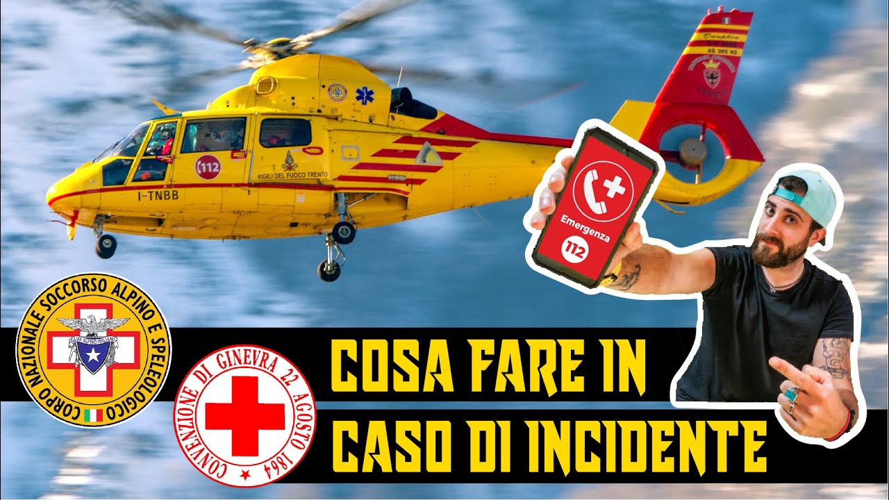 INCIDENTE IN MONTAGNA | Come chiamare il soccorso alpino e cosa fare in in caso di emergenza outdoor