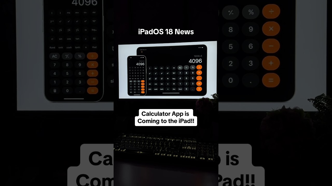 НАКОНЕЦ-ТО калькулятор на iPad 🧮