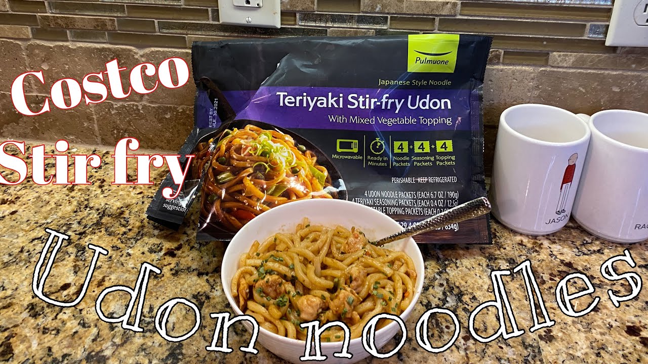 Costco Stir fry Udon