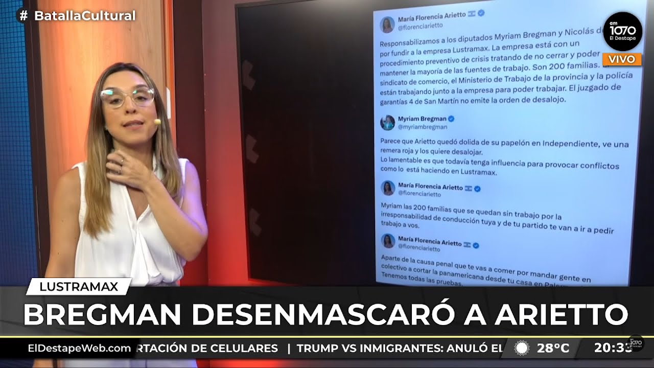 Lustramax: despidos, incumplimiento de la conciliación y cruce político entre Arietto y Bregman
