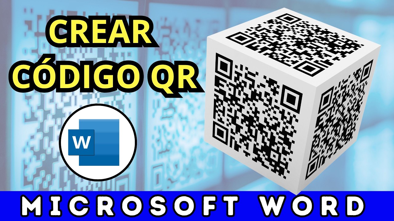 Cómo CREAR CÓDIGO QR en WORD paso a paso @DomingoenlaRed