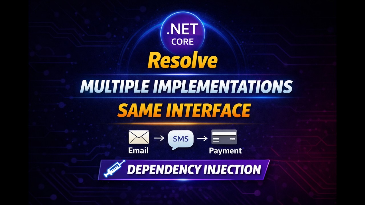 How to Resolve Multiple Dependency Injection Implementations of the Same Interface in .NET