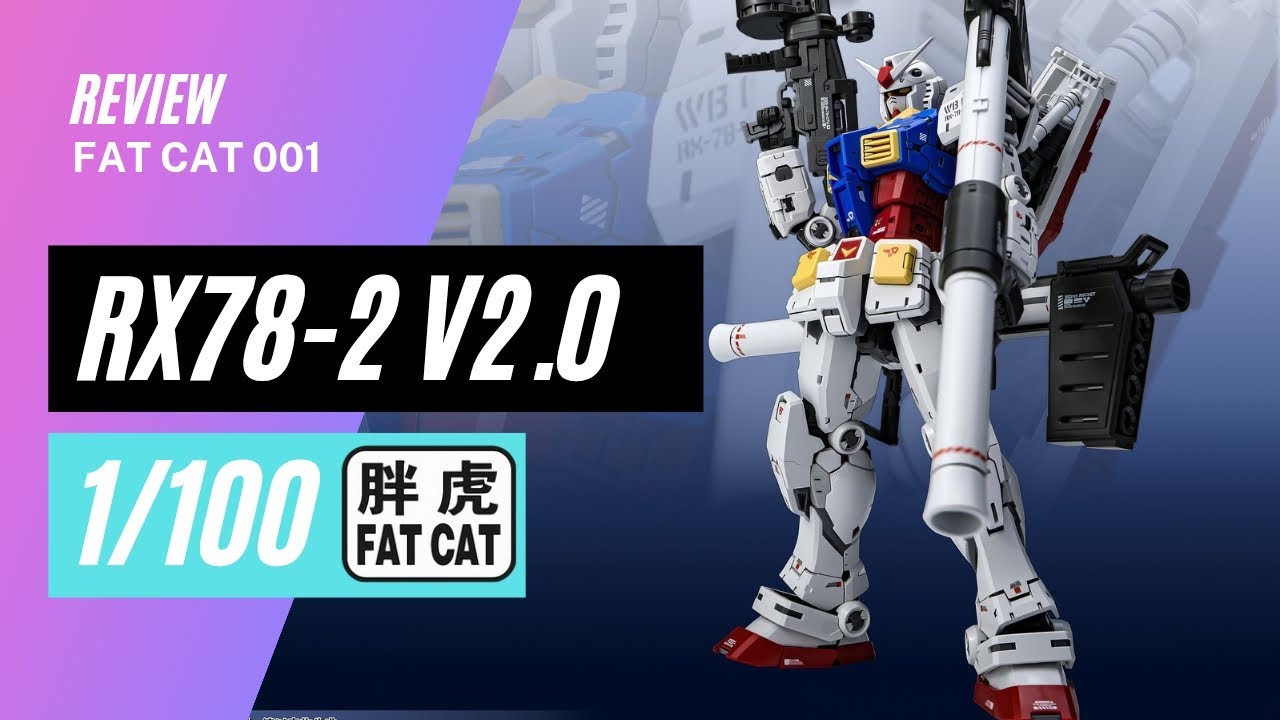 Review Bootleg - Fat Cat 001 RG RX78-2 Ver 2.0 1/100.