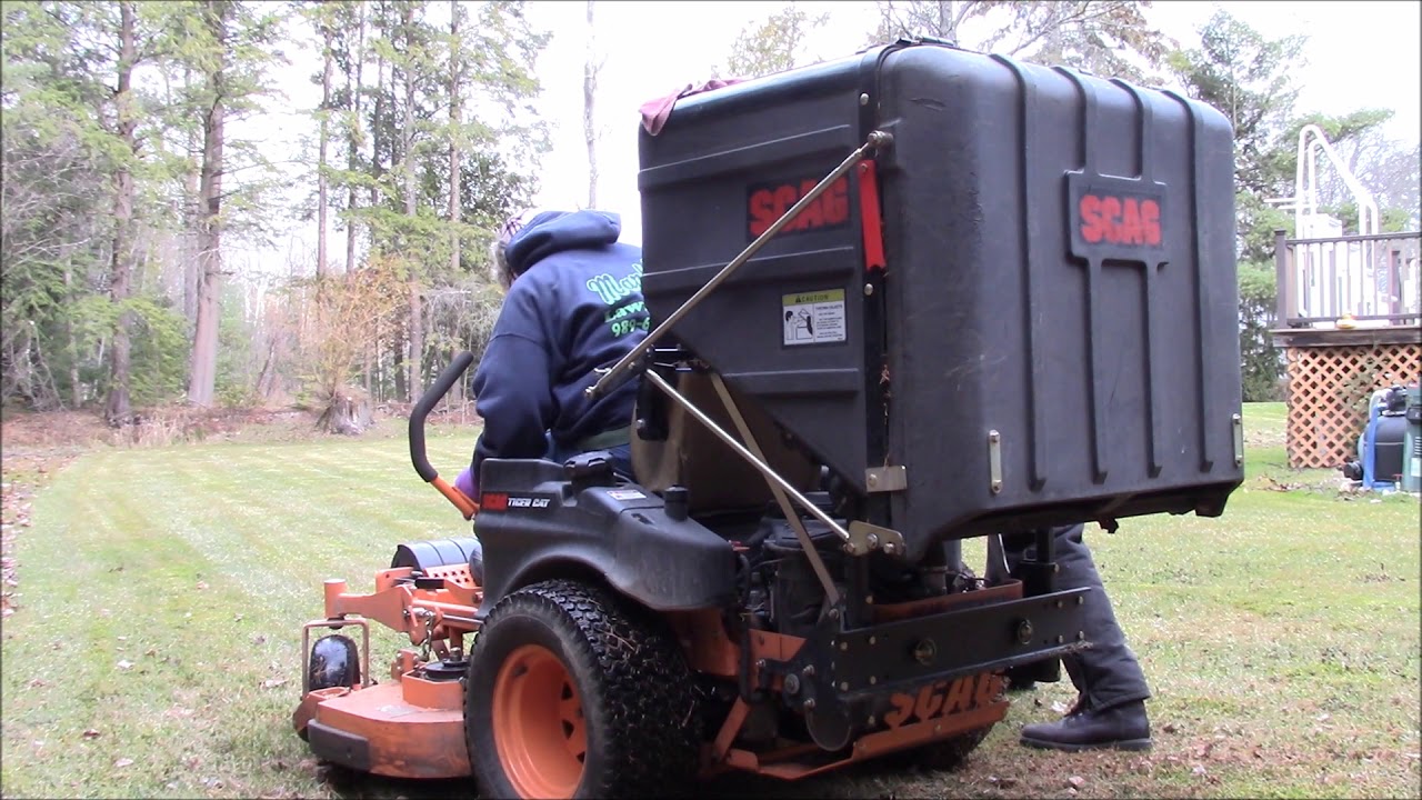 Fall cleanup in high winds and cold temperatures
