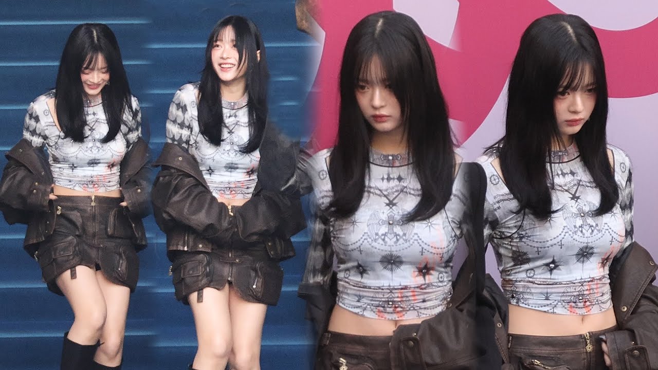 NewJeans “HANNI” (뉴진스 하니) 포토콜 전•후 갭차이 | 서울패션위크 • 240201